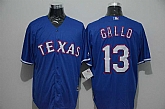 Texas Rangers #13 Joey Gallo Blue New Cool Base Stitched Baseball Jersey,baseball caps,new era cap wholesale,wholesale hats